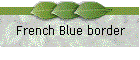 French Blue border