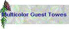 Multicolor Guest Towes