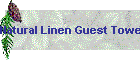 Natural Linen Guest Towel
